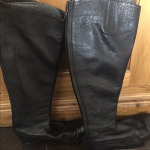 Lanvin Black leather ballet style boots, size 37